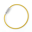 5 Wire Keychains Cable Key Ring Outdoor Hiking Survival Gear Stainless Steel AU