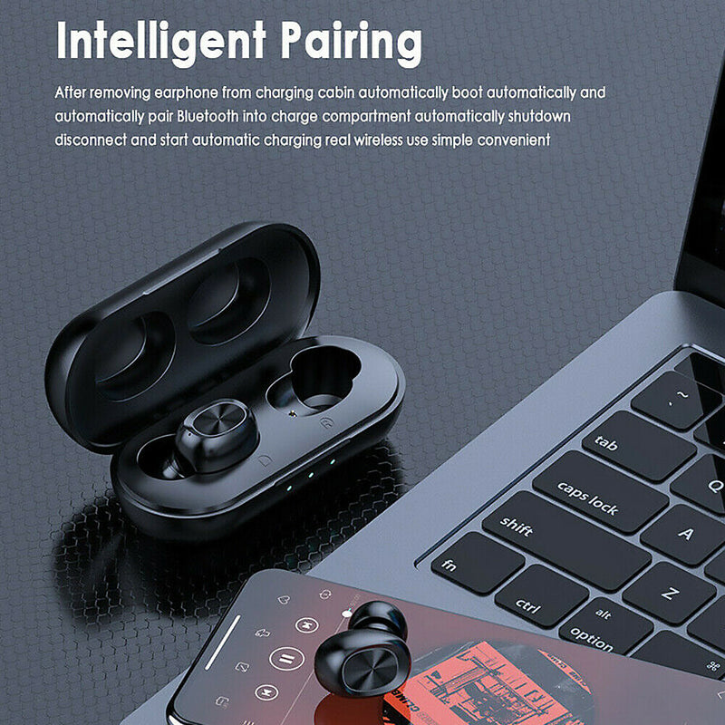 B5 Wireless Bluetooth Touch Headset Sport Running In-ear Music Calling Headphone