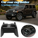 Car Rear Center Console Cup Box Dual Drinks Cup Holder Beverage Stand Drink