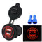5V 4.2A Dual 2USB Charger Socket Adapter Power Outlet for 12V 24V Car Motor D1Z3