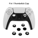 9pcs Cartoon Animal Silicone Thumb Grip for PS5 Xbox Series S X Controller A
