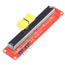 Slide potentiometer 10K linear module dual output for AVR electronic block Tw