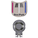 Magnetic cap clip removable metal golf one putt aiming ball marker set Colo U2E5