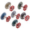 4Pieces Industrial Rustic Wall Mounted Hand Wheel Hook Coat Hat Clothes Hook