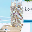 1 Yard Double Row Sparkle Rhinestones Chain DIY Mobile Phone Shell Stickers