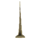Alloy Dubai Halifah Tower Satue World Landmark Building Home Decor Bronze