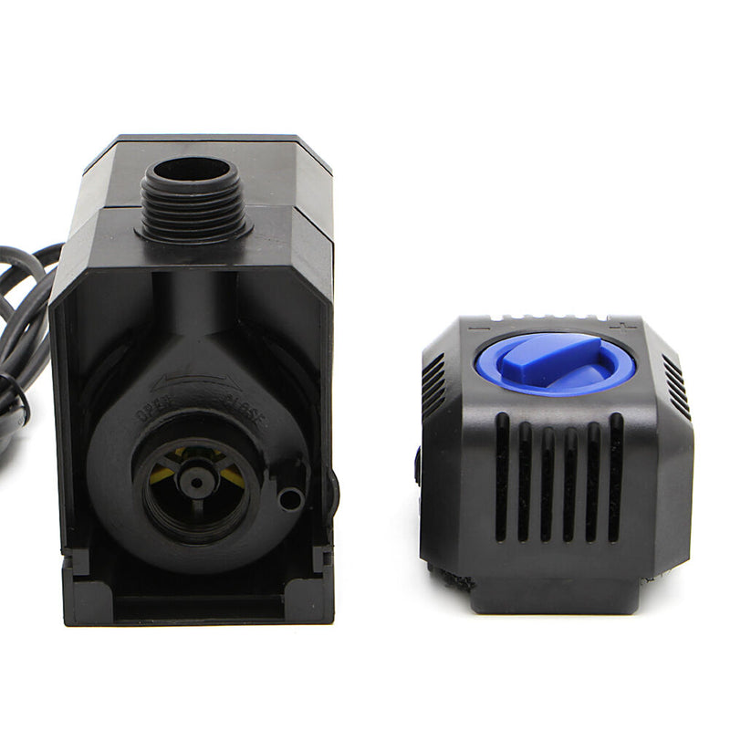 Aquarium Water Pump 400GPH 1500L/h 25W Adjustable Submersible Fountain Fish Tank