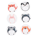 500pcs/roll animal Stickers for seal labels gift panda Packaging StickersB Kw