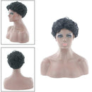 High Temperature Fiber Short Curly Wigs Women Daily False African Hairstyle