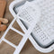 Foldable Dish Rack Plates Drying Rack Kitchen Storage Bowl Holder Draine TEUS