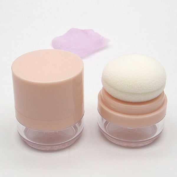 5G Mineral Face Powder Case Women Cosmetic Glitters Eyeshadow Box W/ Clear Lid