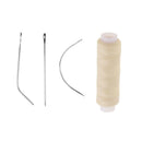 4 Sets Hair Sewing Weaving Thread Needles Kit For Hair Track Extensions Weft