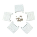 5Pcs Wireless Wifi Mini PCI-E Half To Full Size Card Bracket Adapter + 20 Scr  Z