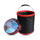 Collapsible Bucket Water Bag 12L Oxford Cloth Foldable Outdoor Camping Tra OTG