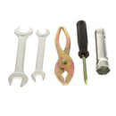 5 pieces Motorcycle Removal Repair Tool Kit with PVC Storage Bag