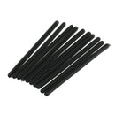 10x Silicone Eyeglasses Temple Covers Glasses Frame Tubes Replacement Black