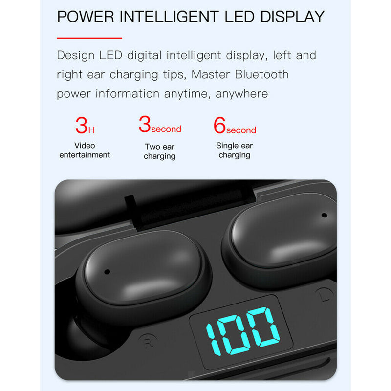 Wireless Earbuds, Wireless Headphones Bluetooth 5.0, Noise Cancelling Headphone