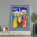 5D DIY Special Shaped Diamond Painting Religious Embroidery Kit Home Decor