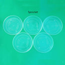 5-pack Clear Plant Pot Saucer Drip Trays Base Plate Durable 25cm BPA Free