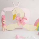 Wooden Wall Swan Hangers Racks Of Children'S Clothing In Children'S Room De