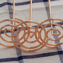4.5 Inch Place Card Holders,12Pcs Table Number Stand Table Card Holder Wire