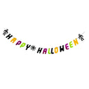 Skeleton Letters Halloween Banner Hanging Ornaments Photo Props Supplies