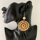 Rattan Tassel Earrings for Women Bohemian Statement Drop Dangle Earrings Ha