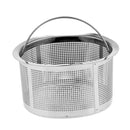 Durable Salon Shampoo Bowl Backwash Sink Hair Strainer Deep Waste Basket 4cm
