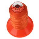 500 Meters Bonded Nylon Thread Heavy Duty for Hand and Sewing Machine Orange