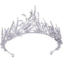 Fashion Flame Crown Headdress Crystal Crown Rhinestone Bridal Hair Accessor