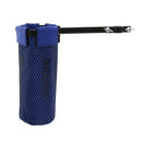 Padded Drumstick Pouch with Mounting Clamp for Perccusion Instrument Blue