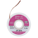 2Pcs Solder Wick Remover Desoldering Braid Wire Sucker Cable Fluxed FluxBX
