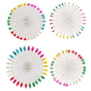 120 Piece Assorted Color Flower Leaves Hijab Scarf Shawl Pins Snag-Free Safety