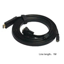 1.5m 1080P HDMI to VGA Converter Cable with 3.5mm Audio HDMI VGA Adapter
