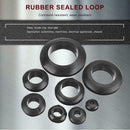 125pcs Rubber Grommet Firewall Wire Gasket Hollow Sealing Plug Assortment