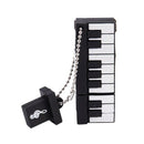 8GB Piano USB2.0 Flash U disk Black and white