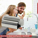 3.3*6.3cm Stainless Steel Rolling Toothpaste Squeezer Wringer Durable Dispe W6J5