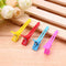50pcs Multicolor Plastic Duckbill Positioning Hairpin DIY Hair Tools