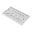 cable knit mold silicone fondant cake mould decor chocolate sugarcraft tool3J!E