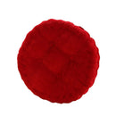 Red Round Soft Chair Seat Cushion Pad Seat Pad Home Office Cotton Cushion