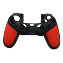 Soft Silicone Gel Cover Case For PlayStation 4  Gamepad Controller Red Color