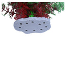 Red Green Artificial Plastic Water Plants for Fish Tank Aquarium Decoration D2T5