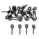 25pcs Carp Bait Boilies Screws Fishing Chod Rigs Connection Terminal Tackle