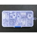 360x Stainless Steel Flat Washers M2 M2.5 M3 M5 M5 M6 M8 M10 & Storage Box