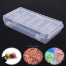 Plastic 9 Compartments Fishing Lure Bait Hook Tackle Storage Box Case Container