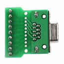 DB9 RS232 Serial to Terminal Female Adapter Connector Breakout Board Black+Gr A6