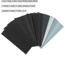 Sandpaper Sheets 3000 2000 1500 1000 800 600 400 220 Dry Wood Wet 120 Metal J7C2