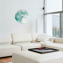 Timelike Glowing Moon Wall Clock Waterproof P Acrylic Luminous Hanging Cloc