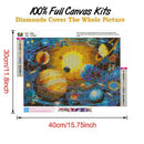 5D DIY Full Drill Diamond Painting Universe Cross Stitch Embroidery (B400) A