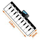 Musical Mat Keyboard Piano Play Mat With 10 Touch-Keys & 10 Melody & 8 Musi Z3F8